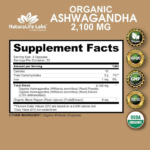 NaturaLife, Ashwagandha, 2100 mg, 100 Capsules - Image 2