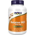NOW Foods, Betaine HCl, 120 Capsules