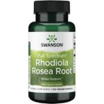 Swanson, Rhodiola Rosea Root, 400mg, 100 Capsules