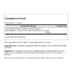 Swanson, Ashwagandha, 450 mg, 60 Capsules - Image 2