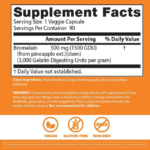 Doctor's Best, High Potency Bromelain, 3000 GDU 500 mg, 90 Capsules - Image 2