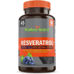 Kaibro Nutra, Resveratrol+, 1500mg, 90 Capsules
