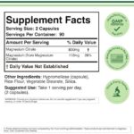 Double Wood, Magnesium Citrate, 400mg, 180 Capsules - Image 2
