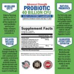 BioSchwartz, Advanced Strength Probiotic, 40 Billion CFU, 60 Capsules - Image 2