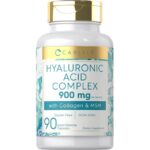 Carlyle, Hyaluronic Acid with Collagen, 900mg, 90 Capsules