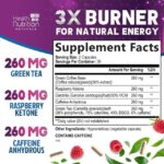 Health Nutrition Naturals, Green Tea Pills Extract, 1300mg, 60 Capsules - Image 2