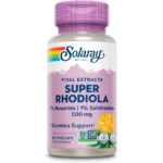 Solaray, Vital Extracts, Super Rhodiola, 500 mg, 60 VegCaps