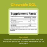 Natural Factors, DGL, Deglycyrrhizinated Licorice Root Extract, 90 Chewable Tablets - Image 2