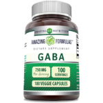 Amazing Formulas, GABA, 750mg, 100 Capsules
