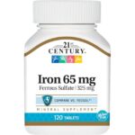 21st Century, Iron, 65 mg, 120 Tablets