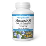 Natural Factors, OmegaFactors, Flaxseed Oil, 1,000 mg, 90 Softgels
