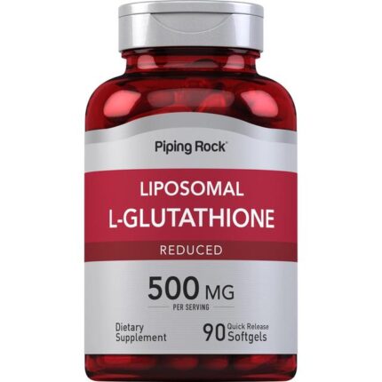 Piping Rock, Liposomal L-Glutathione, 500mg, 90 Softgels