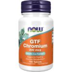 NOW Foods, GTF Chromium, 200 mcg, 100 Tablets