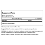 Swanson, Bee Pollen, 400MG, 100 Capsules - Image 2