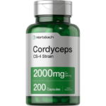 Horbäach, Cordyceps Mushroom, 2000mg, 200 Capsules