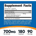 Nutricost, Horse Chestnut, 700 mg, 180 Capsules - Image 2