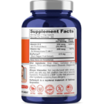 NusaPure, Vitamin K2 (MK7) (200mcg) + Vitamin D3 (10000 IU), 180 Veg Caps - Image 2