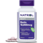 Natrol, Beauty, Biotin, 10,000 mcg, 100 Tablets