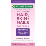 Nature's Bounty, Hair, Skin & Nails, 150 Rapid Release Liquid Softgels