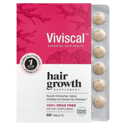Viviscal, Hair Growth Supplement, 60 Tablets