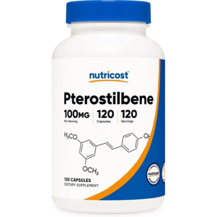 Nutricost, Pterostilbene, 100 mg, 120 Capsules