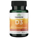 Swanson , Vitamin D3 - 5000IU (125mcg), 90 softgels