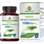 Brieofood, Organic Wheatgrass, 1500mg, 90 Vegetarian Tablets