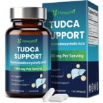 Honeylitte - TUDCA 1200mg – Pure Tauroursodeoxycholic Acid Supplement -120 Vegan Capsules