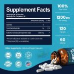 Honeylitte - TUDCA 1200mg – Pure Tauroursodeoxycholic Acid Supplement -120 Vegan Capsules - Image 2